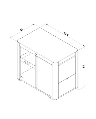Chariot ACHILLE porte Cargo ENO