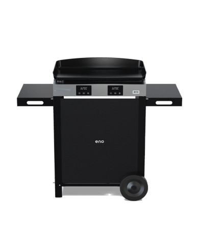 Combo plancha électrique INITIAL 65 inox sur chariot ENO