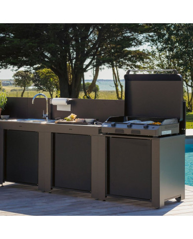 MODULO CLASSIC 3-module Cargo outdoor kitchen ENO