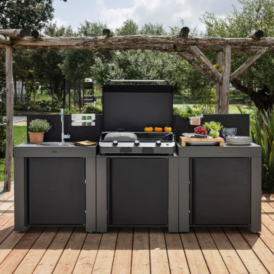 Cuisine extérieure MODULO CLASSIC 3 modules Cargo ENO