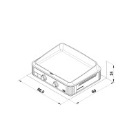 ENOSIGN 65 stainless steel gas plancha ENO