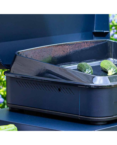 ENOSIGN 80 Navy gas plancha ENO with lid