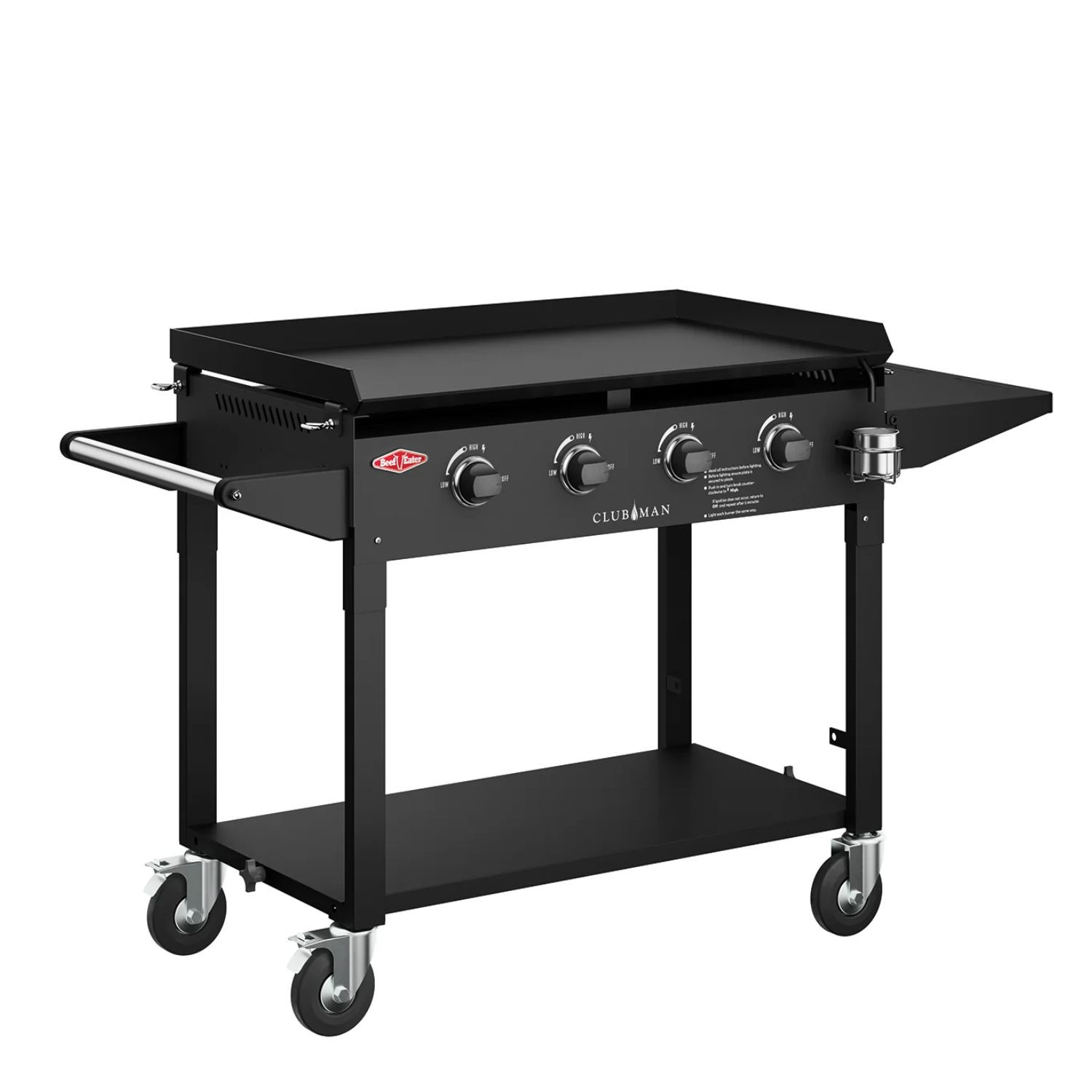 Barbecue plancha gaz CLUBMAN Mild Steel BEEFEATER