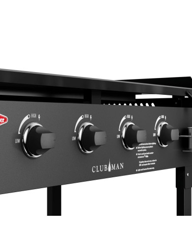 Barbecue plancha gaz CLUBMAN Mild Steel BEEFEATER