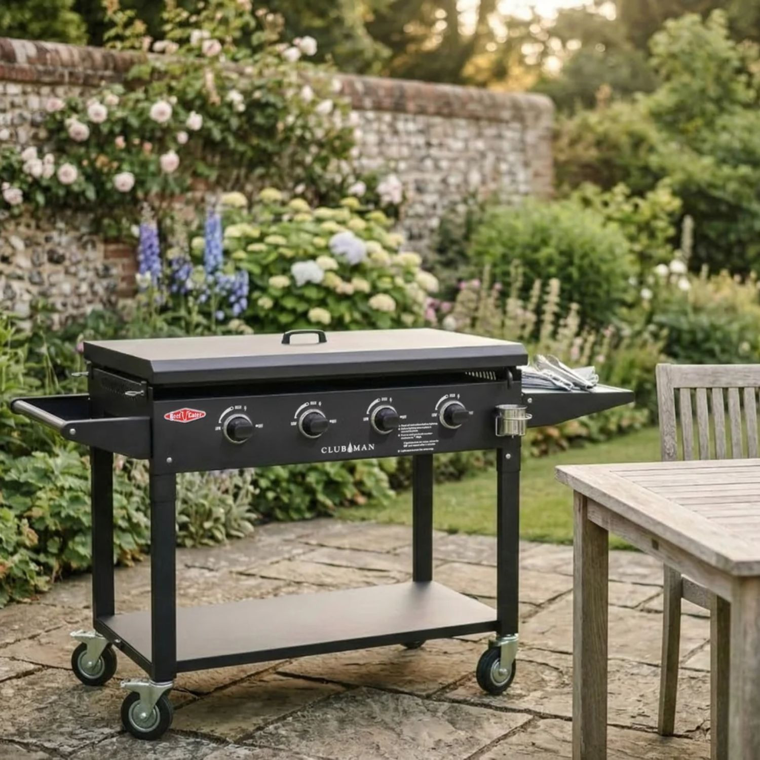 Barbecue plancha gaz CLUBMAN Mild Steel BEEFEATER
