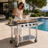 CLUBMAN Stainless Steel gas plancha barbecue BEEFEATER