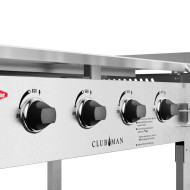 CLUBMAN Stainless Steel gas plancha barbecue BEEFEATER