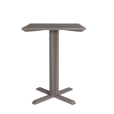 SKAAL black marble ceramic high dining table Les Jardins
