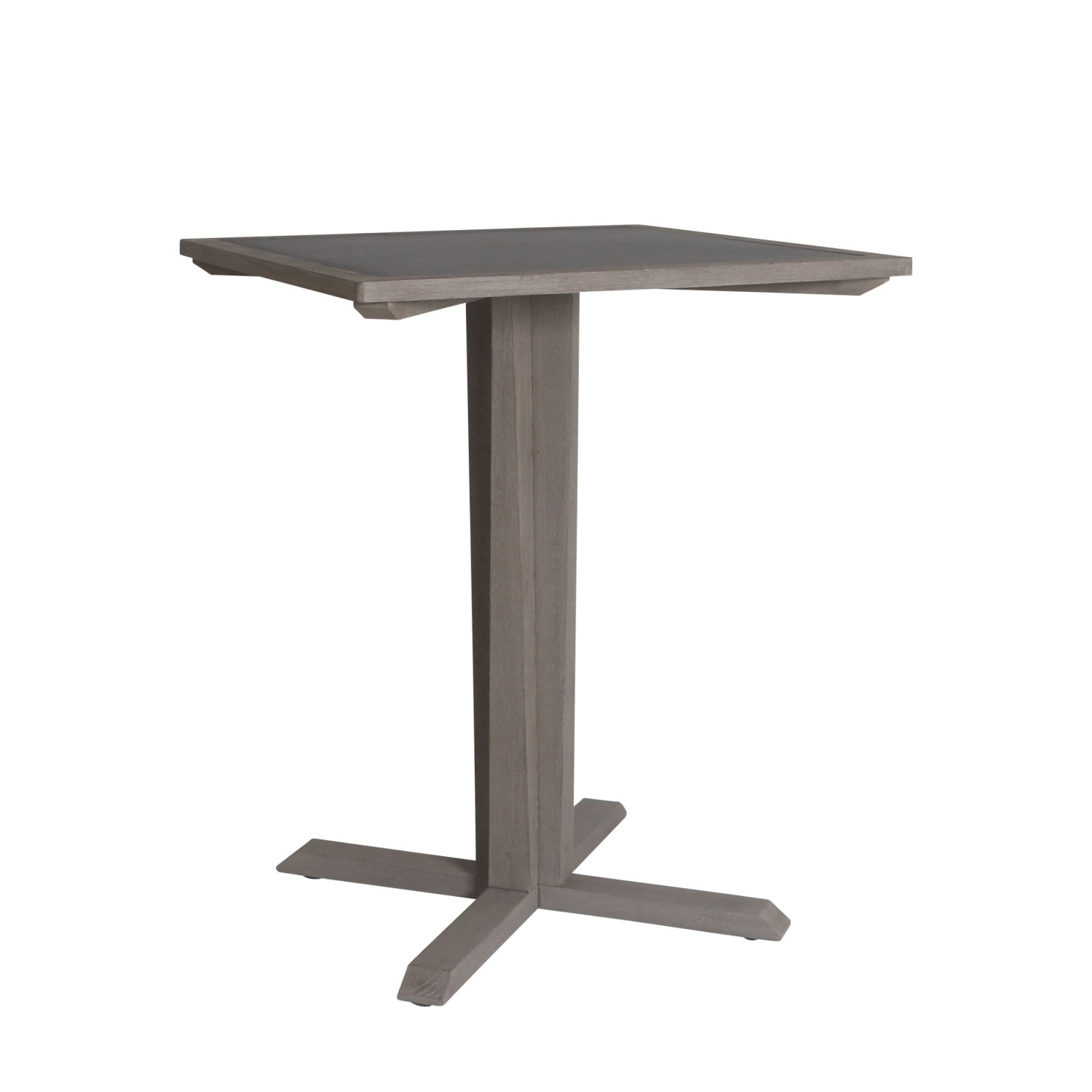 SKAAL black marble ceramic high dining table Les Jardins