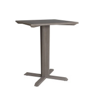SKAAL black marble ceramic high dining table Les Jardins