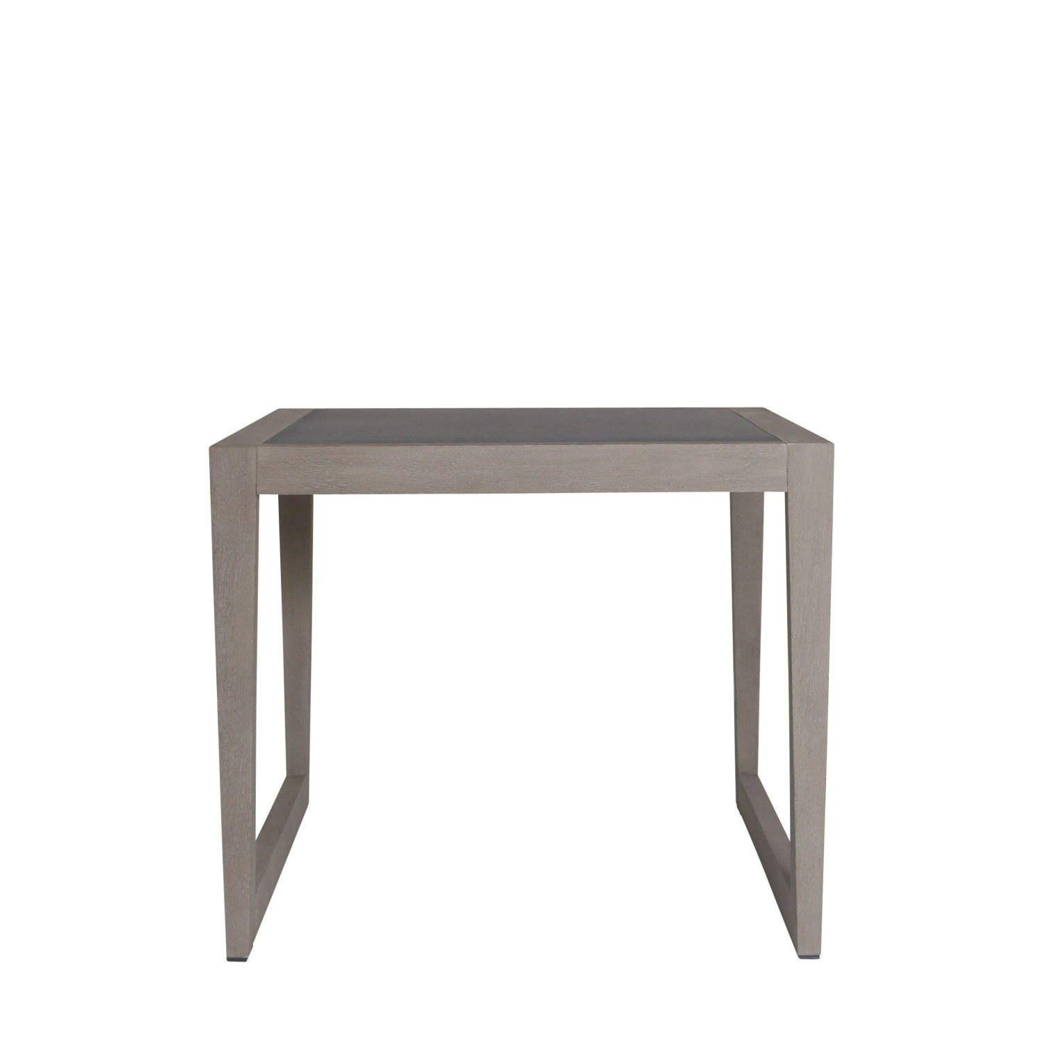 SKAAL black marble ceramic bistro table for 2/4 people Les Jardins