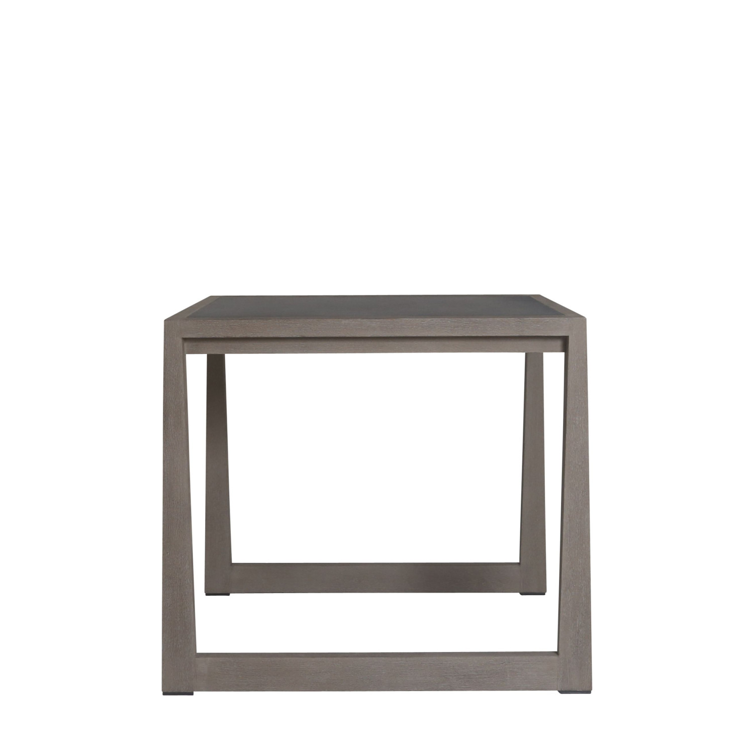 SKAAL black marble ceramic bistro table for 2/4 people Les Jardins