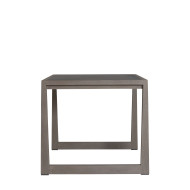 SKAAL black marble ceramic bistro table for 2/4 people Les Jardins