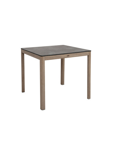 SKAAL slate grey HPL bistro table 80 x 80 cm Les Jardins