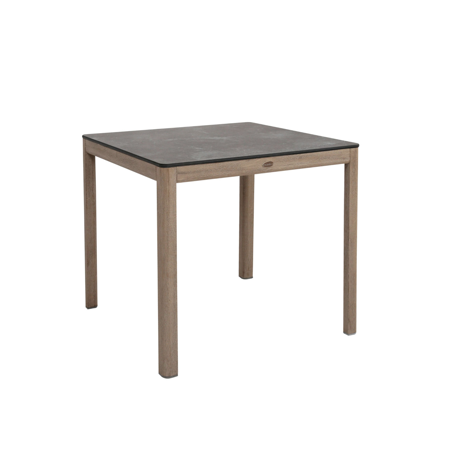 SKAAL slate grey HPL bistro table 80 x 80 cm Les Jardins