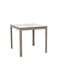 Table bistro COPENHAGUE HPL ardoise Les Jardins