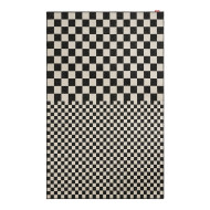 CARPRETTY GRAND Square Affair cream/anthracite indoor outdoor rug Fatboy