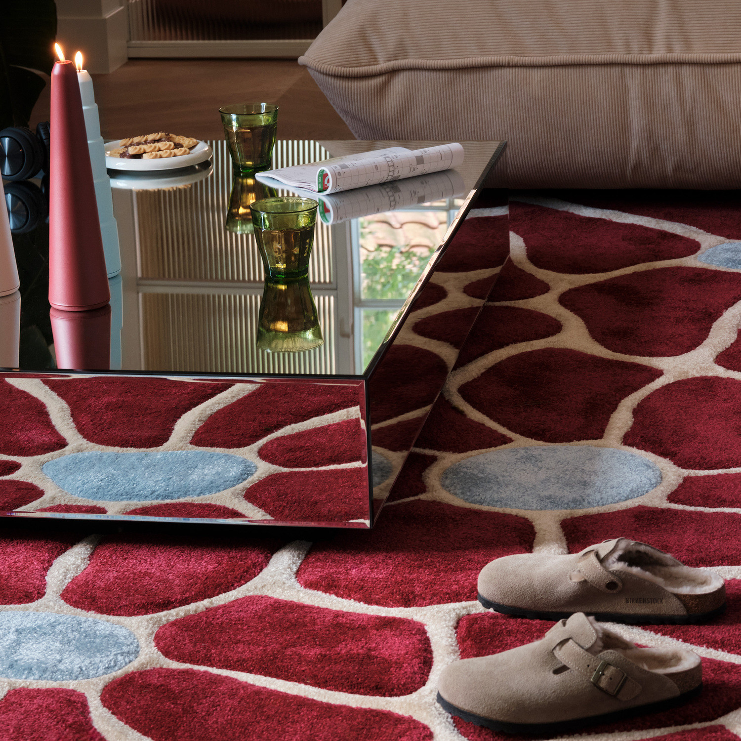 CARPET GRAND Groovy Bloom indoor rug Fatboy