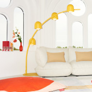 BIG LEBOW Banana Yellow arc floor lamp Fatboy