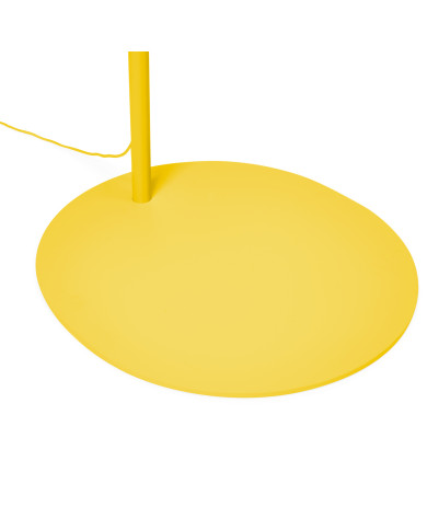 Lampadaire arc BIG LEBOW Banana Yellow Fatboy