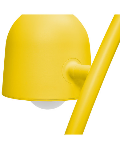 BIG LEBOW Banana Yellow arc floor lamp Fatboy