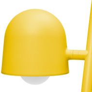 BIG LEBOW Banana Yellow arc floor lamp Fatboy