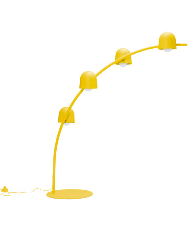 Lampadaire arc BIG LEBOW Banana Yellow Fatboy