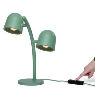 Lampe à poser LITTLE LEBOW Grasshopper Green Fatboy