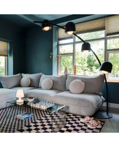 BIG LEBOW Anthracite arc floor lamp Fatboy