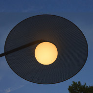 ARCHIGRANDE Anthracite outdoor arc floor lamp Fatboy