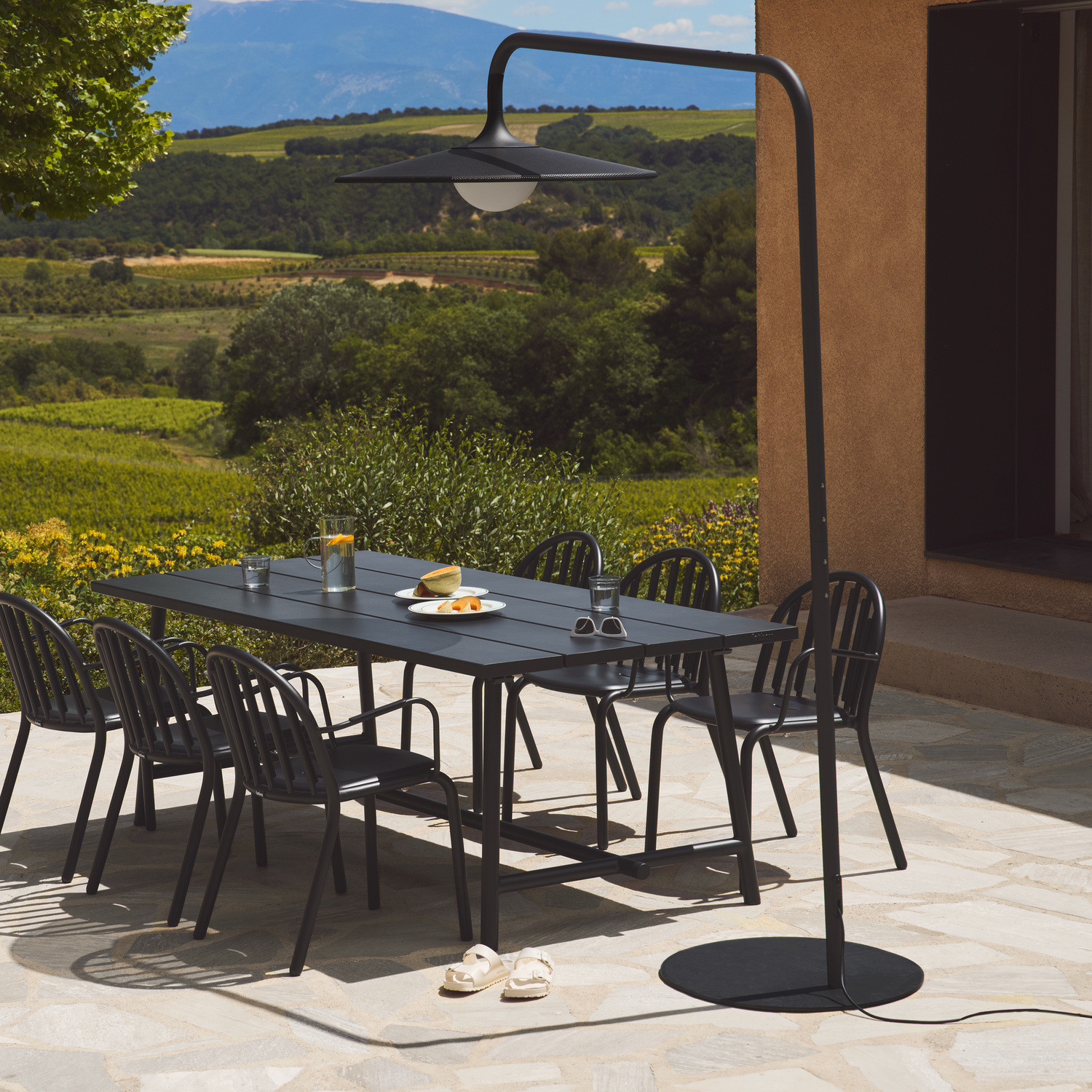 Lampadaire d'extérieur ARCHIGRANDE Anthracite Fatboy