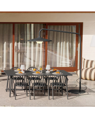Lampadaire d'extérieur ARCHIGRANDE Anthracite Fatboy