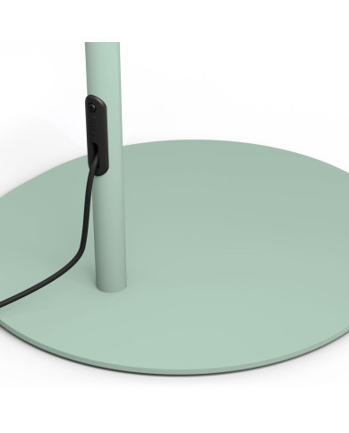 ARCHIGRANDE Mist Green outdoor arc floor lamp Fatboy