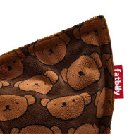 Pouf intérieur ORIGINAL SLIM Teddy × Boris Brown Fatboy