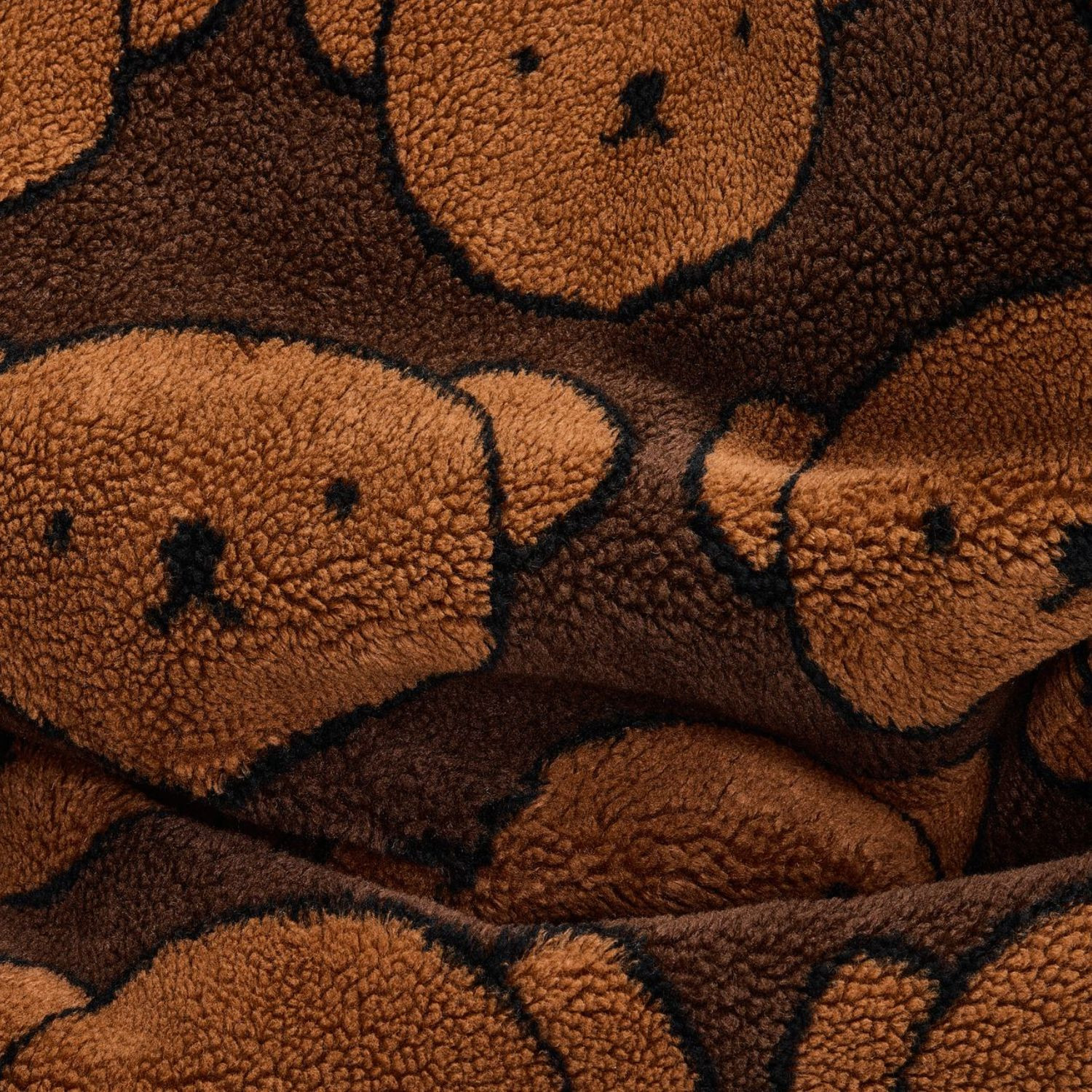 Pouf intérieur ORIGINAL SLIM Teddy × Boris Brown Fatboy