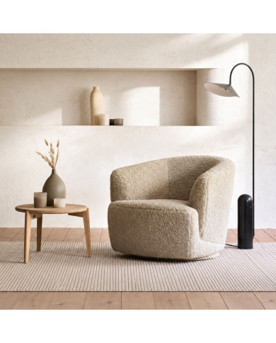 NIDO armchair LUMO Natural fabric Les Jardins du Sud
