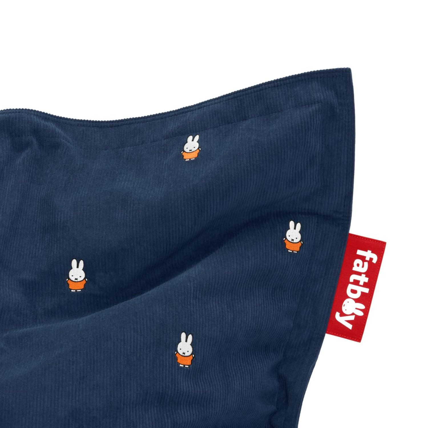 ORIGINAL SLIM CORD × MIFFY Deep Blue beanbag Fatboy