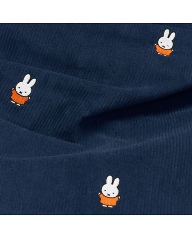 ORIGINAL SLIM CORD × MIFFY Deep Blue beanbag Fatboy