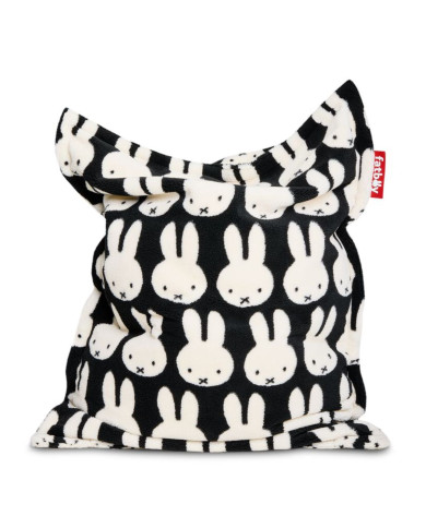 ORIGINAL SLIM TEDDY × MIFFY Black/White beanbag Fatboy