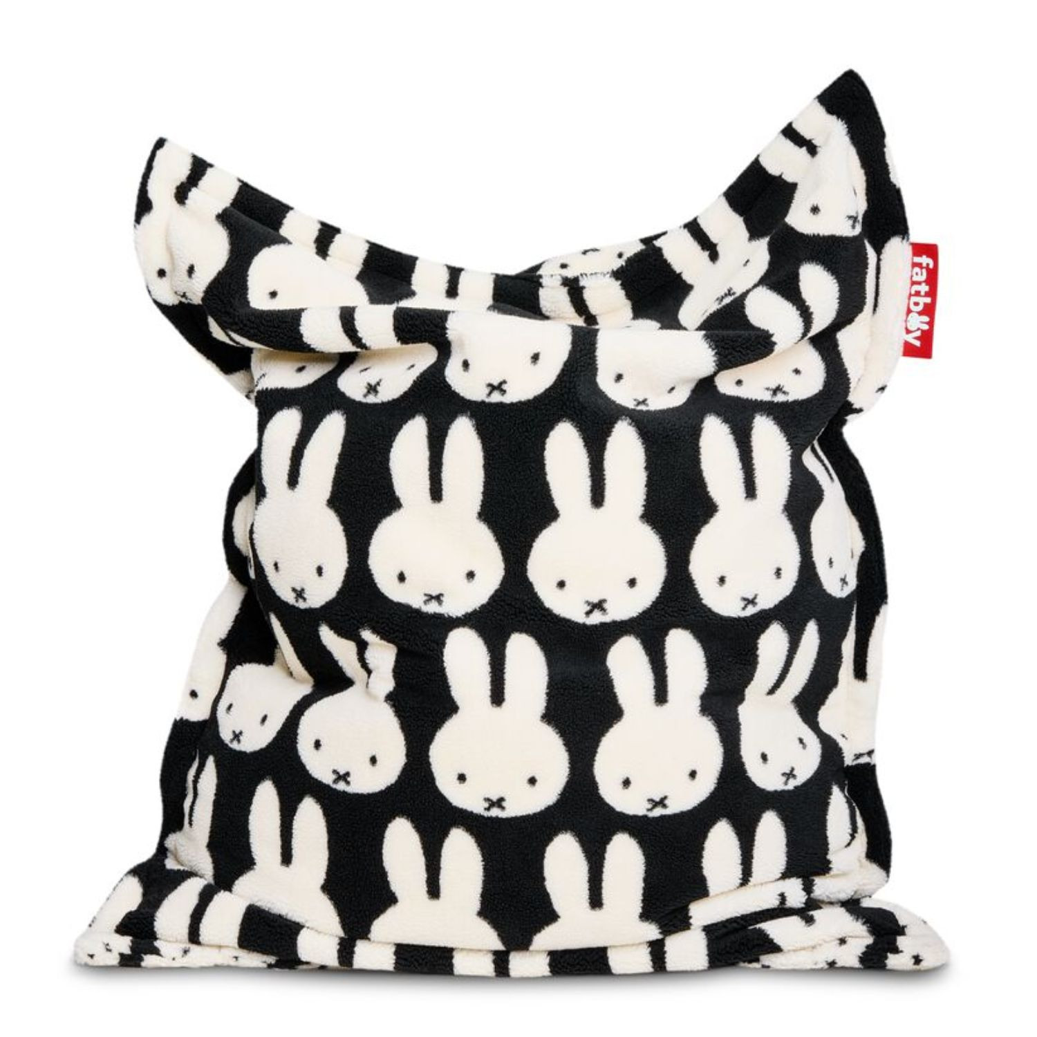 ORIGINAL SLIM TEDDY × MIFFY Black/White beanbag Fatboy