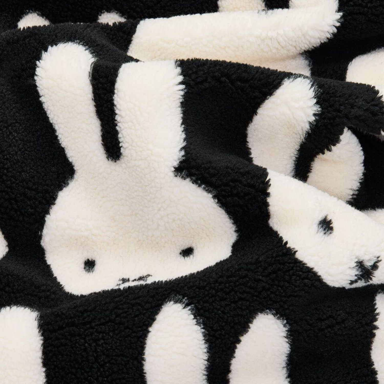 ORIGINAL SLIM TEDDY × MIFFY Black/White beanbag Fatboy
