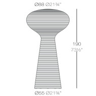 Lampadaire BLOOM VONDOM