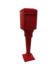 Boîte aux lettres 1950 sur pied La Boîte Jaune