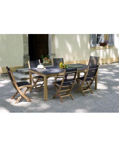 Chaise TEKURA Pliante LES JARDINS