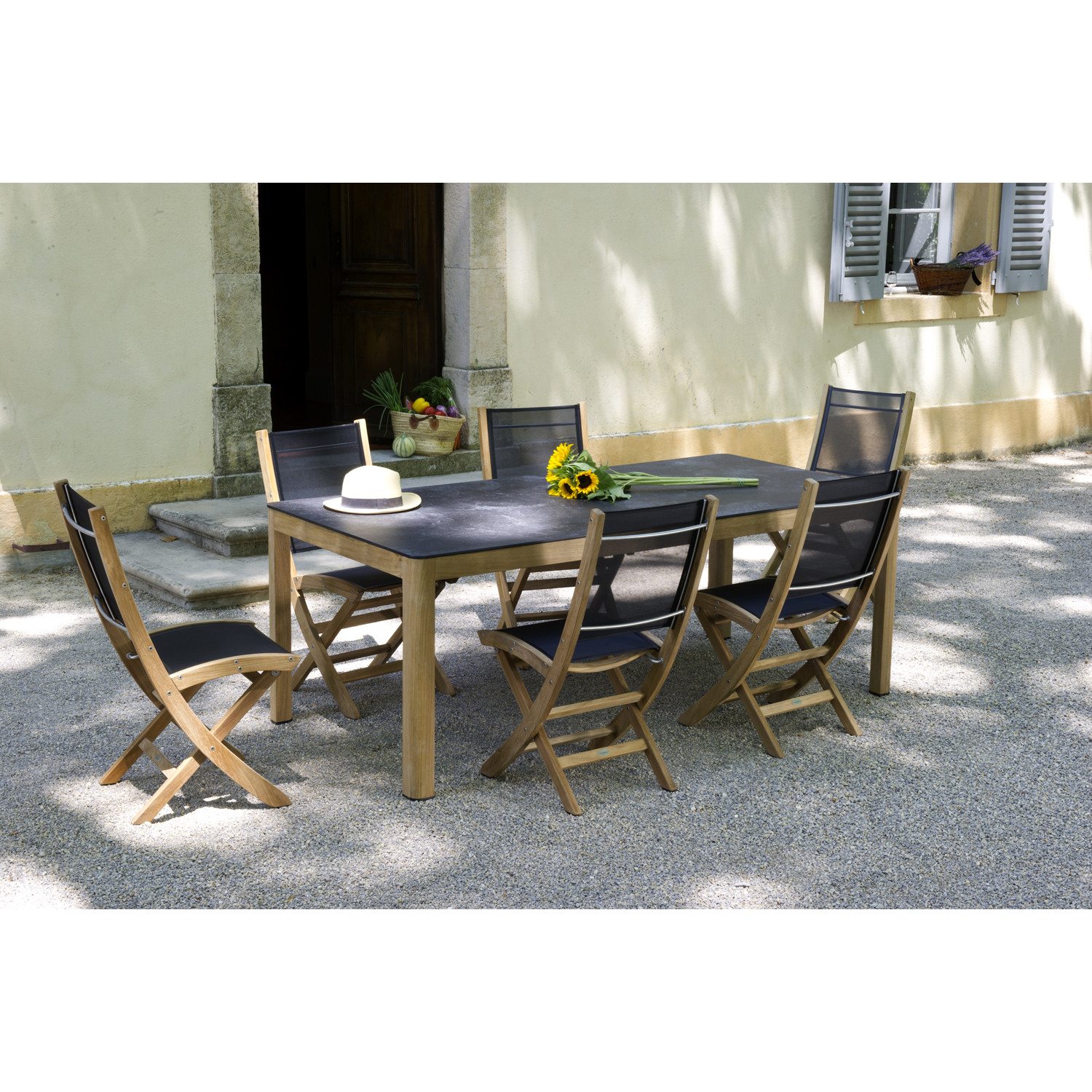 Chaise TEKURA Pliante LES JARDINS