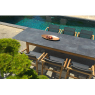 Fauteuil empilable TEKURA Les Jardins