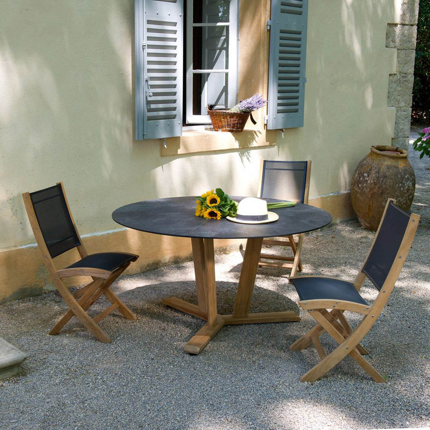 Table ronde TEKURA Les Jardins